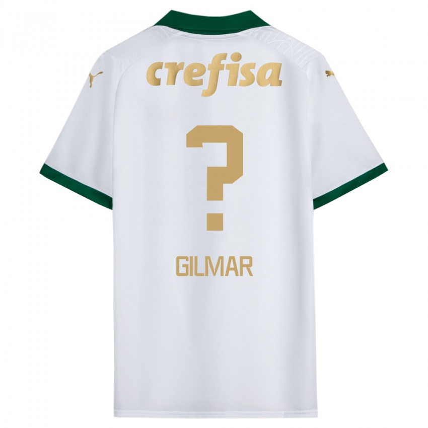 Niño Camiseta Gilmar #0 Blanco Verde 2ª Equipación 2024/25 La Camisa México