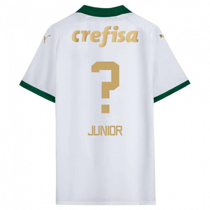 Niño Camiseta Gilberto Junior #0 Blanco Verde 2ª Equipación 2024/25 La Camisa México