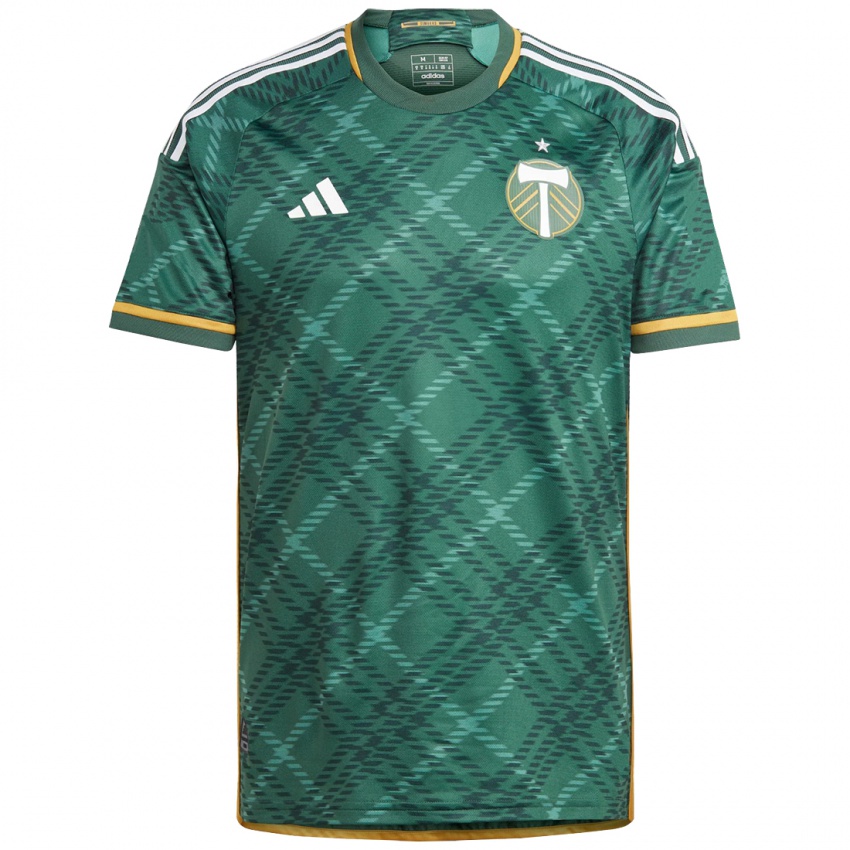 Hombre Camiseta Josh Penn #70 Verde Naranja 1ª Equipación 2024/25 La Camisa México