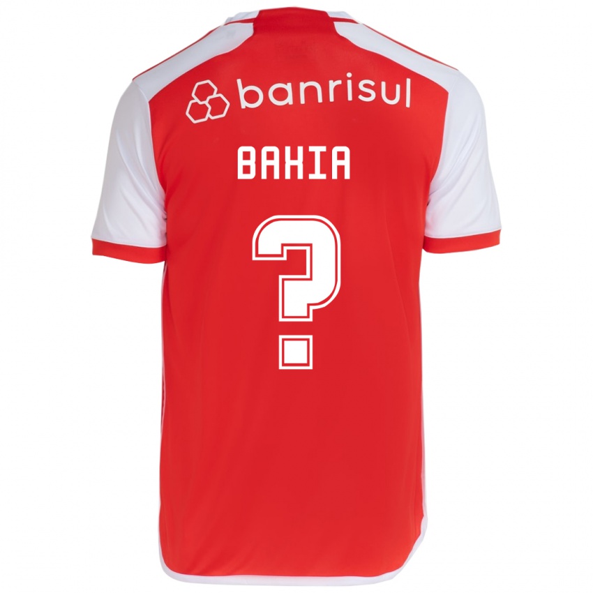 Hombre Camiseta Guilherme Bahia #0 Rojo Blanco 1ª Equipación 2024/25 La Camisa México