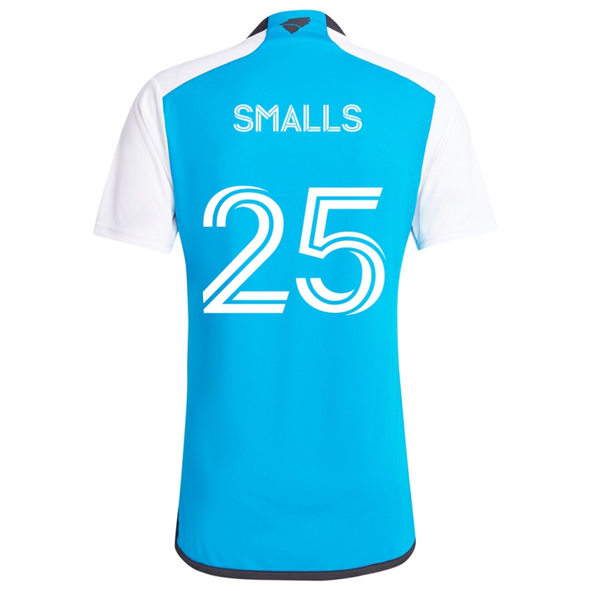 Mujer Camiseta Tyger Smalls #25 Azul Blanco 1ª Equipación 2024/25 La Camisa México