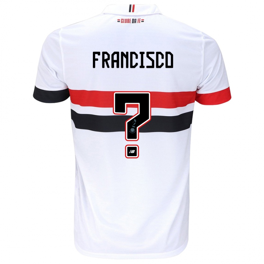 Niño Camiseta Ryan Francisco #0 Blanco Rojo Negro 1ª Equipación 2024/25 La Camisa México