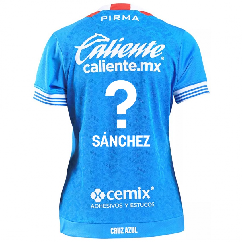 Niño Camiseta Jorge Sanchez #0 Cielo Azul 1ª Equipación 2024/25 La Camisa México