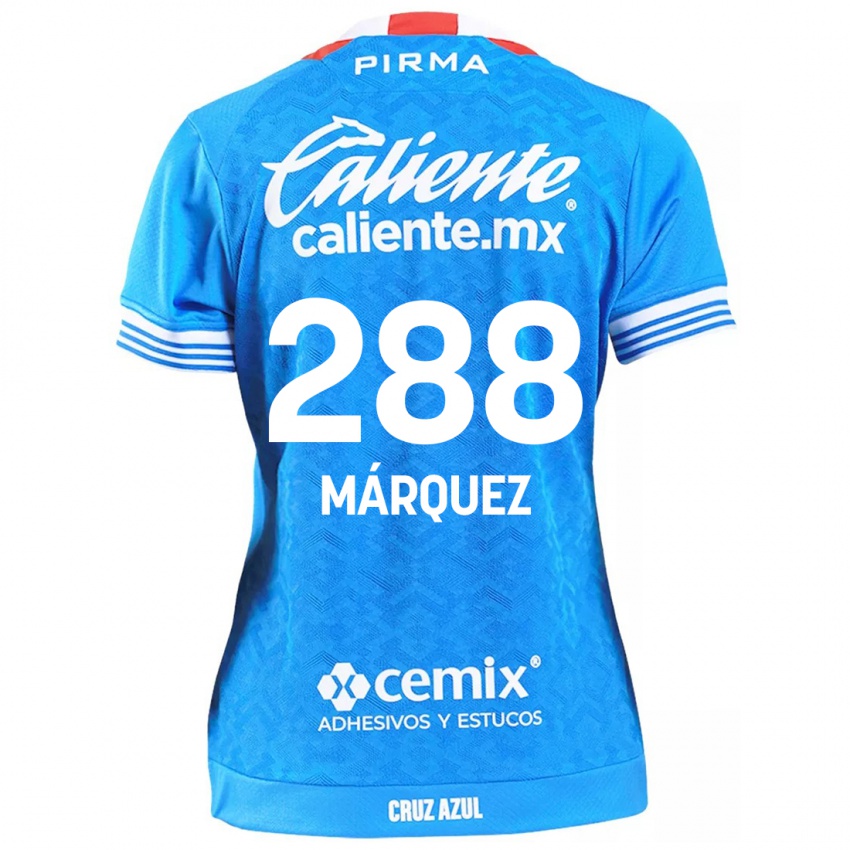 Niño Camiseta Víctor Márquez #288 Cielo Azul 1ª Equipación 2024/25 La Camisa México