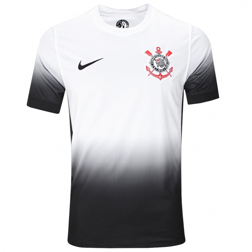 Niño Camiseta Renato Santos #0 Blanco Negro 1ª Equipación 2024/25 La Camisa México