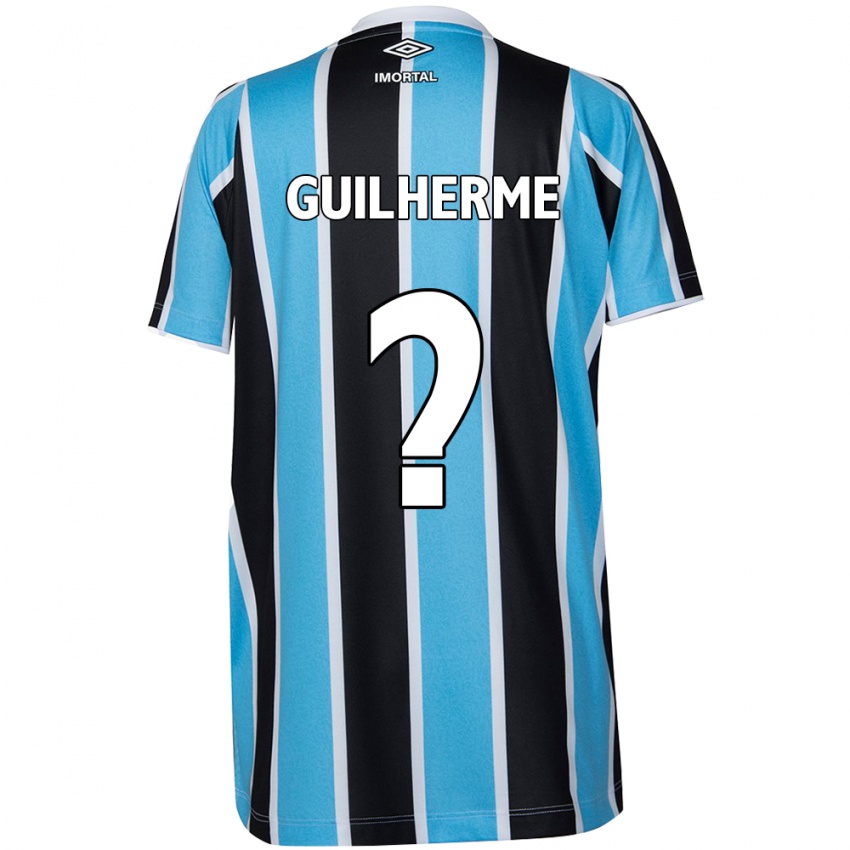 Niño Camiseta Zé Guilherme #0 Azul Negro Blanco 1ª Equipación 2024/25 La Camisa México