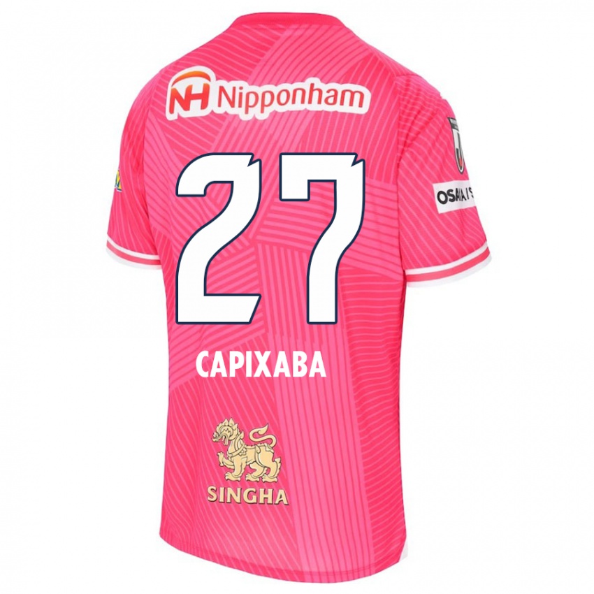 Niño Camiseta Capixaba #27 Rosa Blanco 1ª Equipación 2024/25 La Camisa México