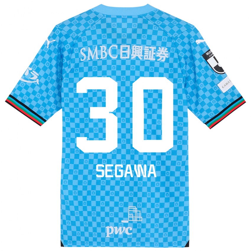 Niño Camiseta Yusuke Segawa #30 Azul Celeste 1ª Equipación 2024/25 La Camisa México