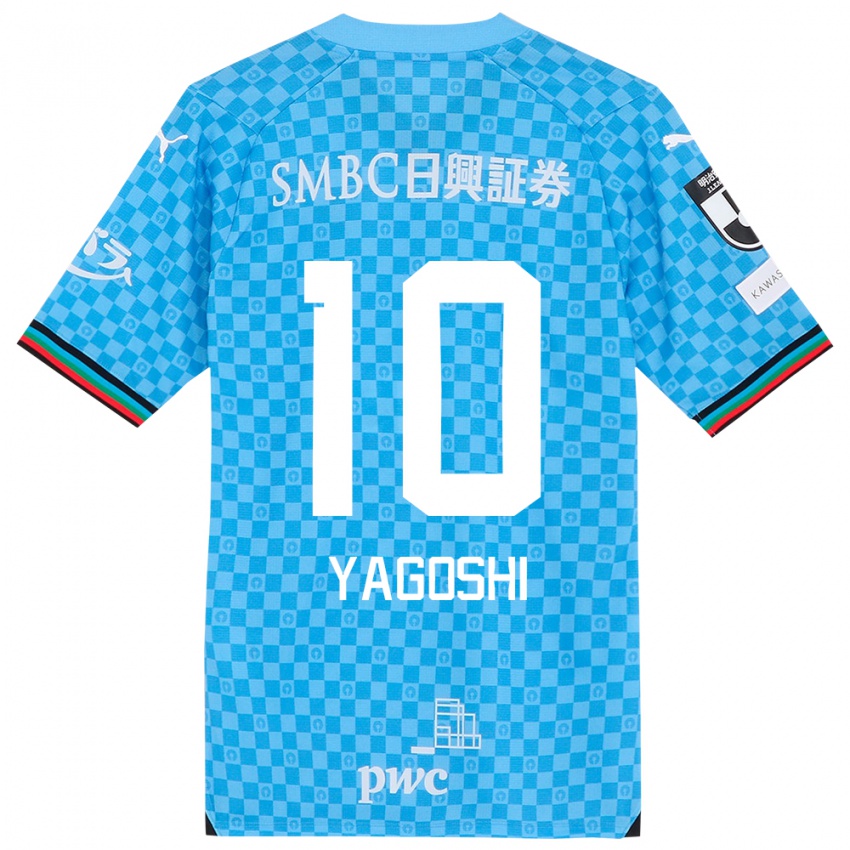 Niño Camiseta Mikito Yagoshi #10 Azul Celeste 1ª Equipación 2024/25 La Camisa México