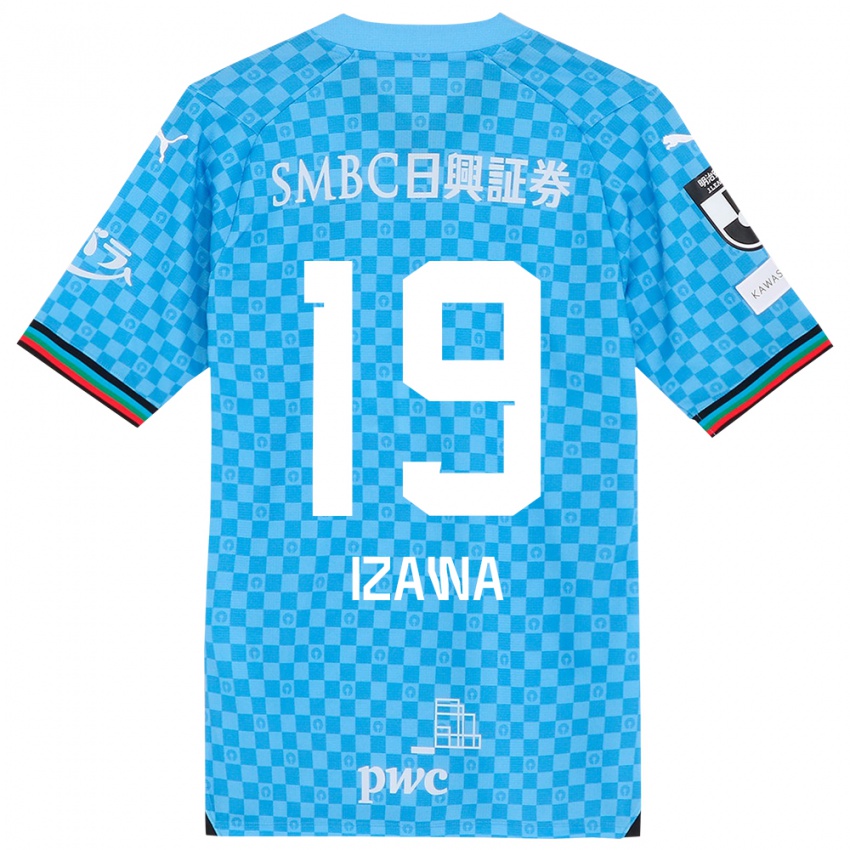 Niño Camiseta Haruki Izawa #19 Azul Celeste 1ª Equipación 2024/25 La Camisa México