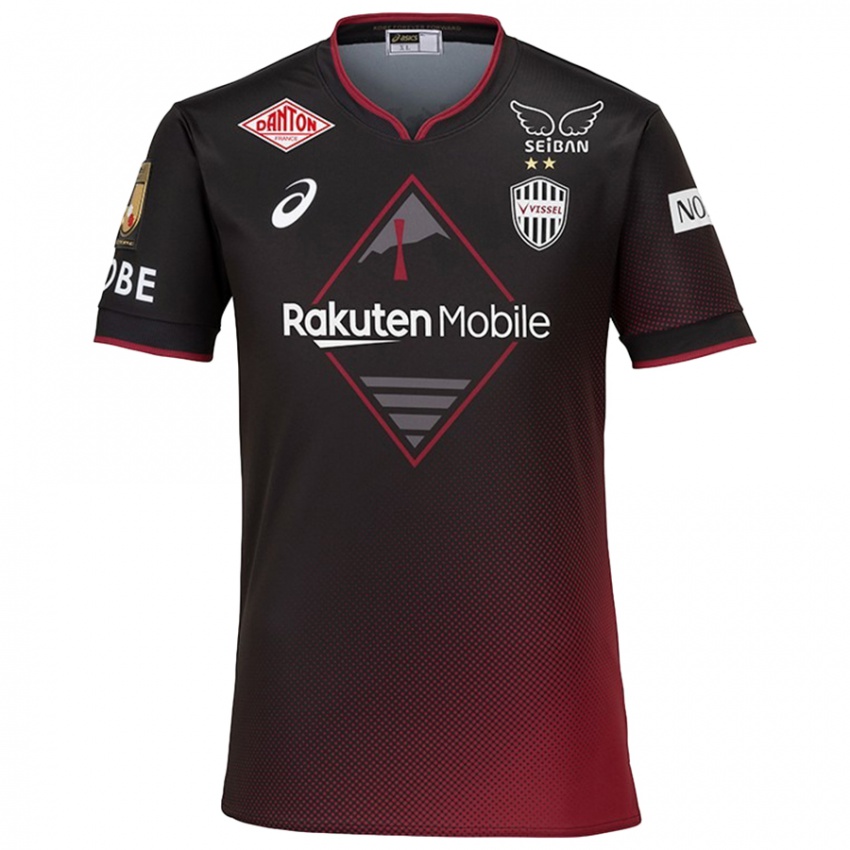 Niño Camiseta Daiya Maekawa #1 Negro Rojo 1ª Equipación 2024/25 La Camisa México