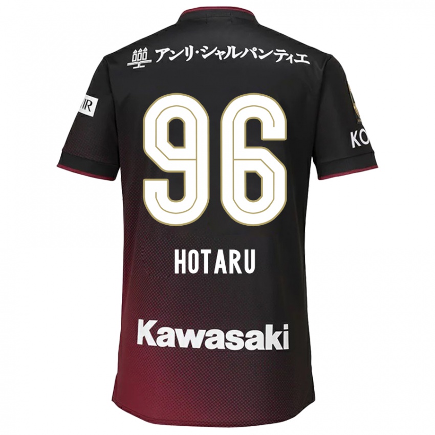 Niño Camiseta Hotaru Yamaguchi #96 Negro Rojo 1ª Equipación 2024/25 La Camisa México