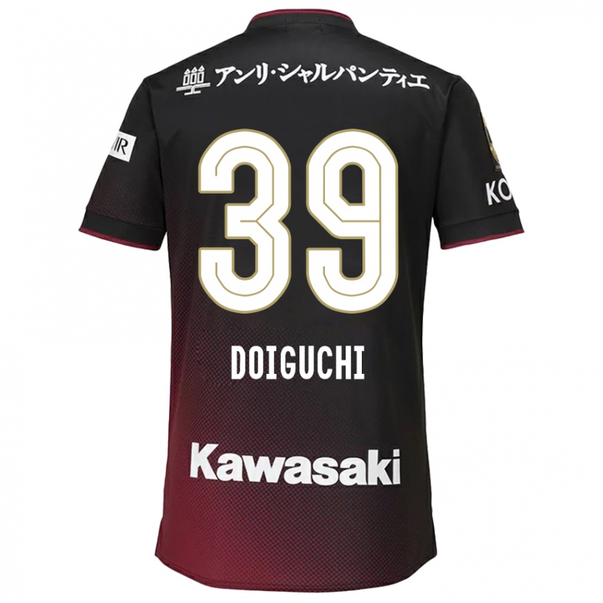 Niño Camiseta Ritsu Doiguchi #39 Negro Rojo 1ª Equipación 2024/25 La Camisa México