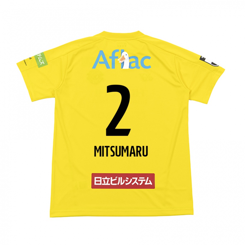 Niño Camiseta Hiromu Mitsumaru #2 Amarillo Negro 1ª Equipación 2024/25 La Camisa México