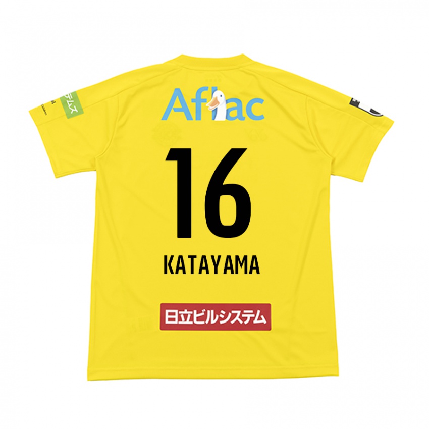 Niño Camiseta Eiichi Katayama #16 Amarillo Negro 1ª Equipación 2024/25 La Camisa México