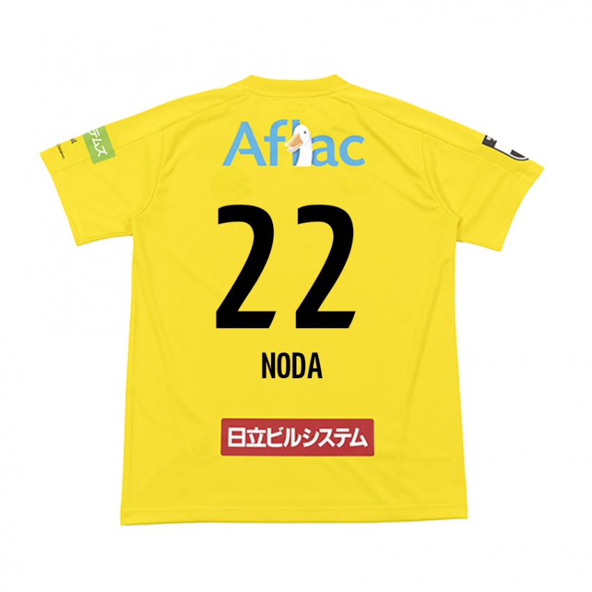 Niño Camiseta Hiroki Noda #22 Amarillo Negro 1ª Equipación 2024/25 La Camisa México