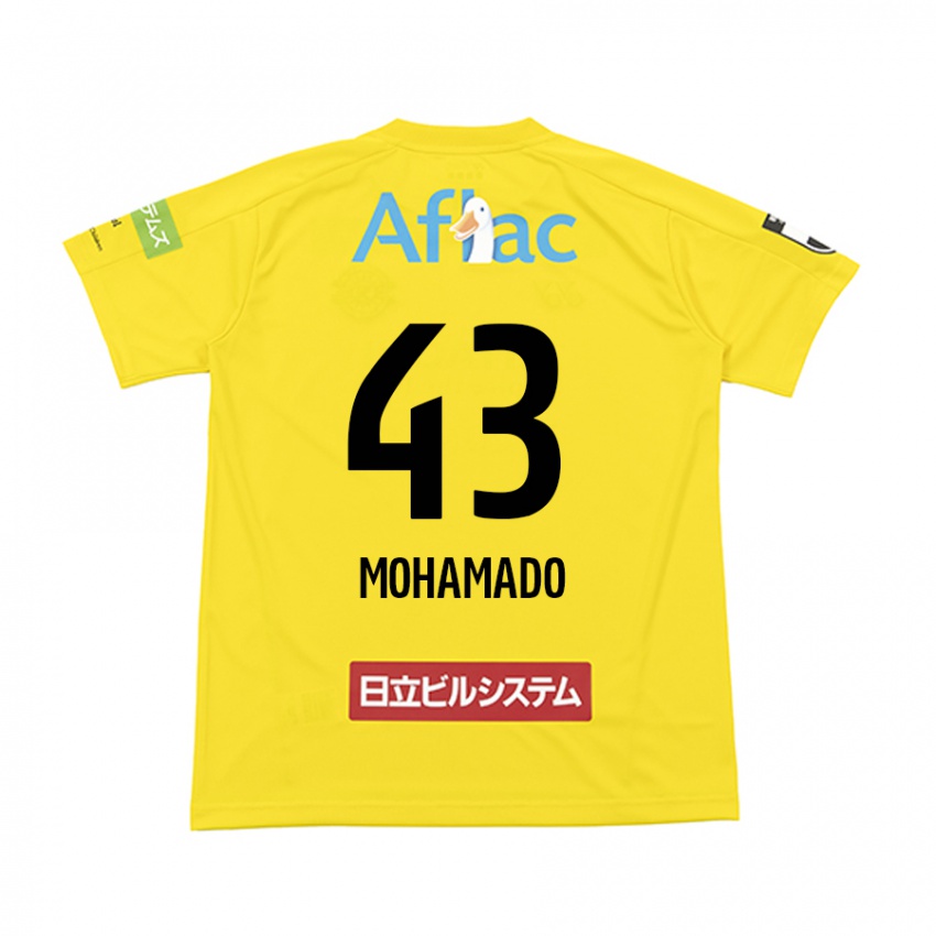 Niño Camiseta Faruzansana Mohamado #43 Amarillo Negro 1ª Equipación 2024/25 La Camisa México