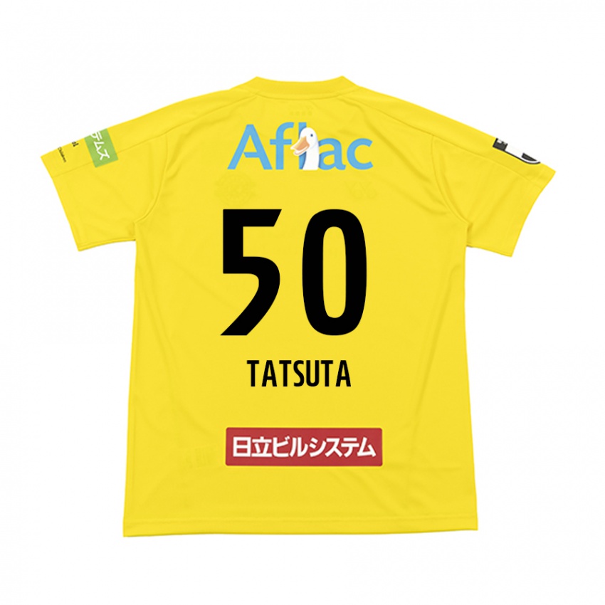 Niño Camiseta Yugo Tatsuta #50 Amarillo Negro 1ª Equipación 2024/25 La Camisa México