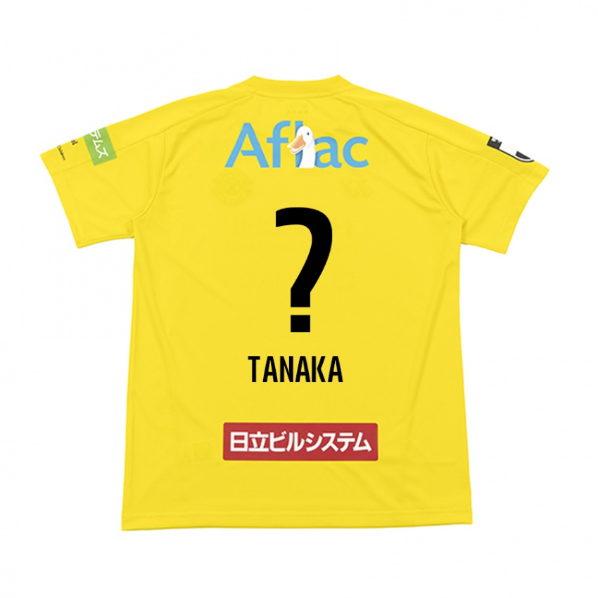 Niño Camiseta Ari Tanaka #0 Amarillo Negro 1ª Equipación 2024/25 La Camisa México