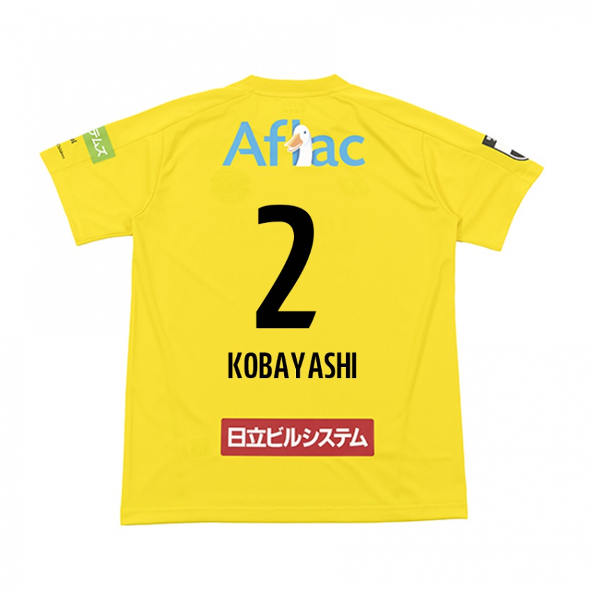 Niño Camiseta Kensei Kobayashi #2 Amarillo Negro 1ª Equipación 2024/25 La Camisa México