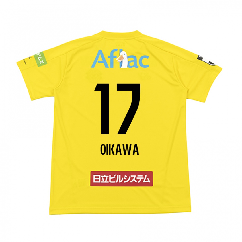 Niño Camiseta Koki Oikawa #17 Amarillo Negro 1ª Equipación 2024/25 La Camisa México