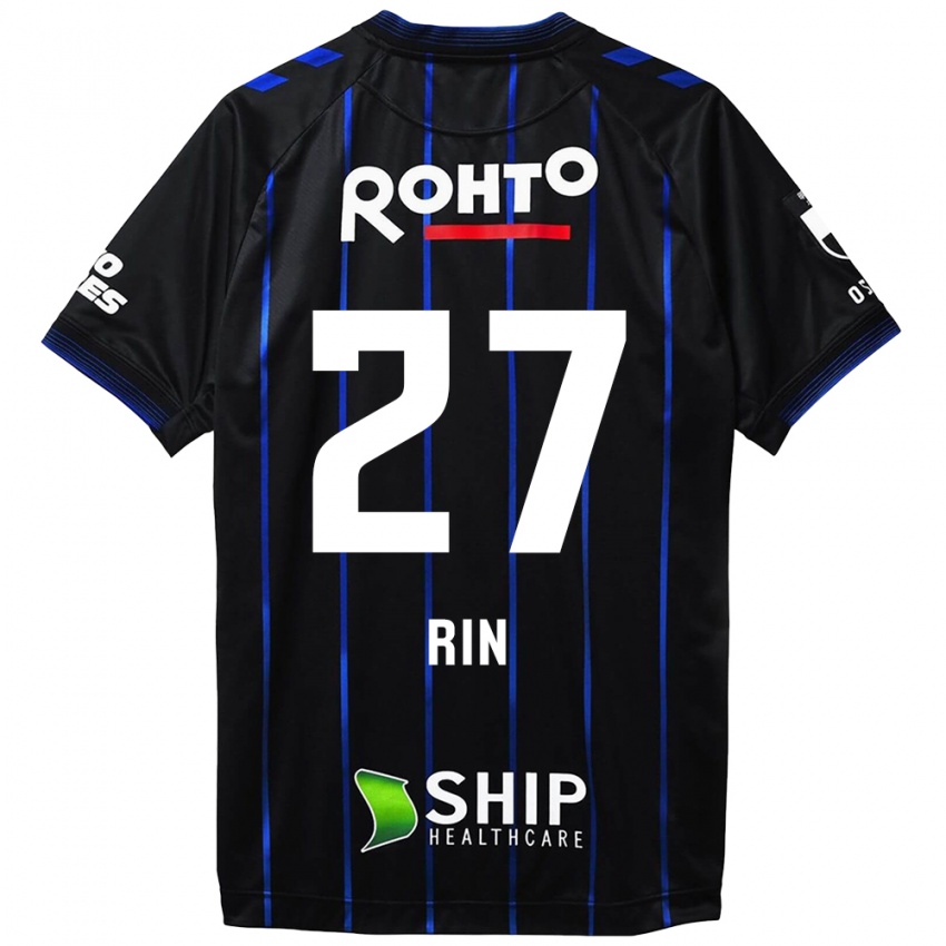 Niño Camiseta Rin Mito #27 Azul Negro 1ª Equipación 2024/25 La Camisa México