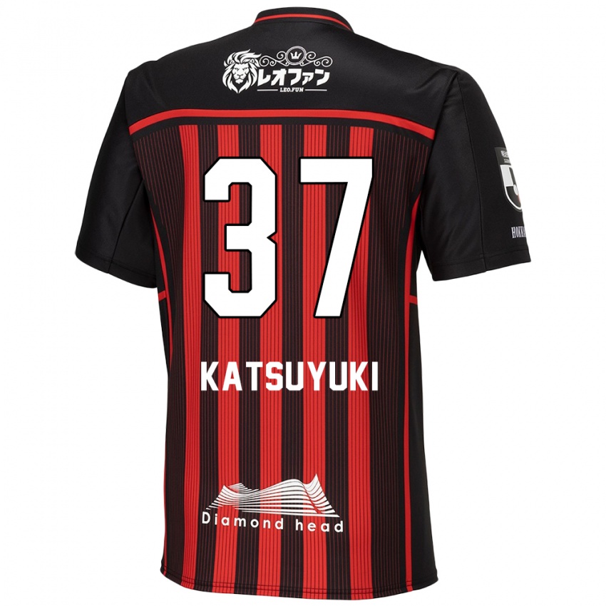 Niño Camiseta Katsuyuki Tanaka #37 Negro Rojo 1ª Equipación 2024/25 La Camisa México