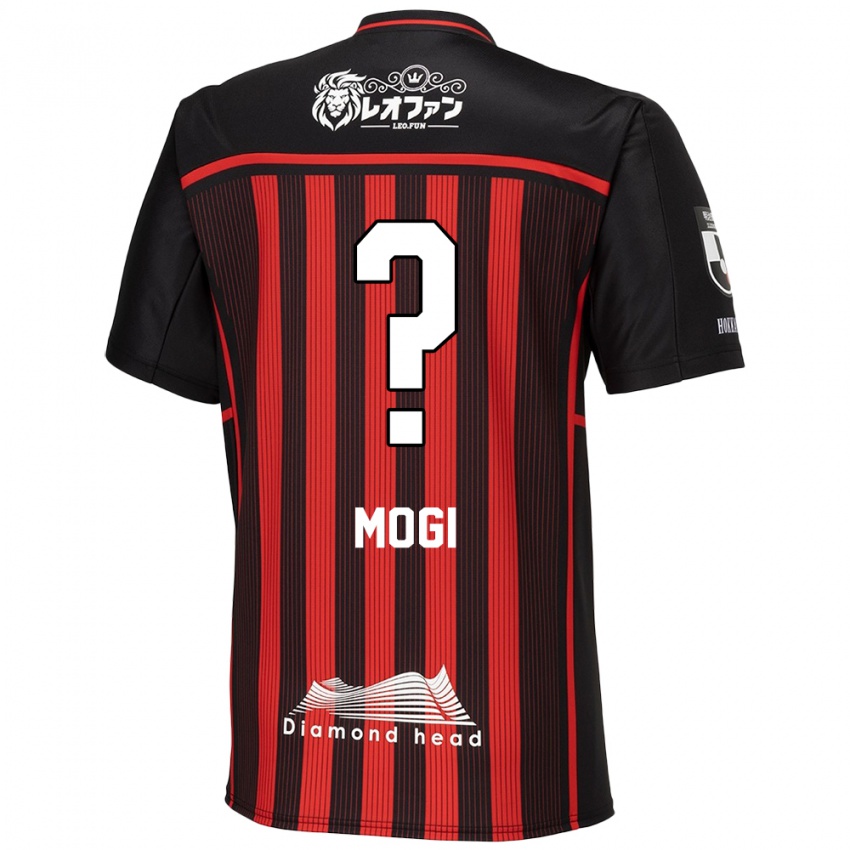 Niño Camiseta Katsuyuki Mogi #0 Negro Rojo 1ª Equipación 2024/25 La Camisa México