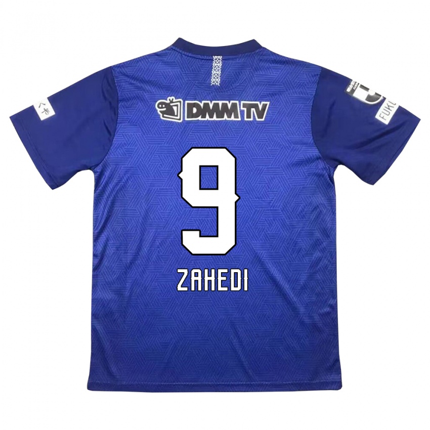 Niño Camiseta Shahab Zahedi #9 Azul Oscuro 1ª Equipación 2024/25 La Camisa México