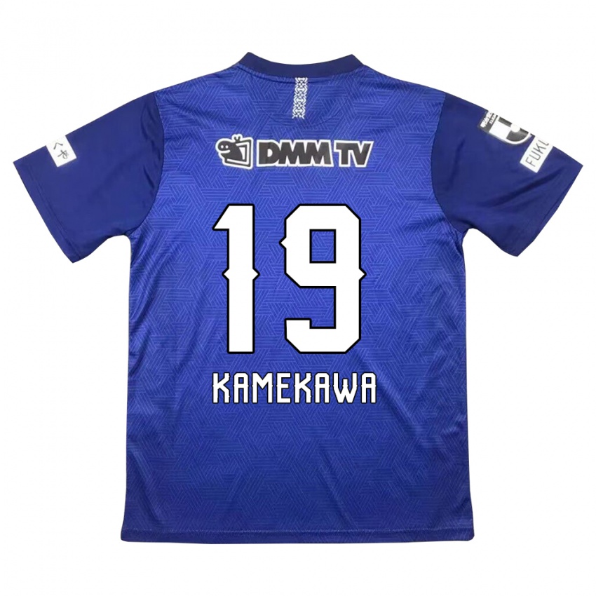 Niño Camiseta Masashi Kamekawa #19 Azul Oscuro 1ª Equipación 2024/25 La Camisa México