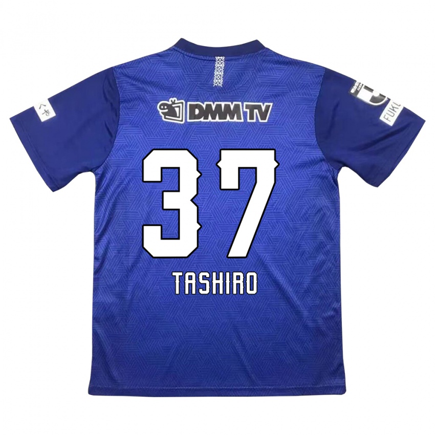 Niño Camiseta Masaya Tashiro #37 Azul Oscuro 1ª Equipación 2024/25 La Camisa México