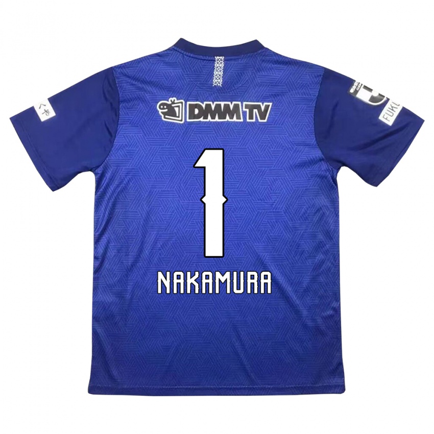 Niño Camiseta Seigo Nakamura #1 Azul Oscuro 1ª Equipación 2024/25 La Camisa México