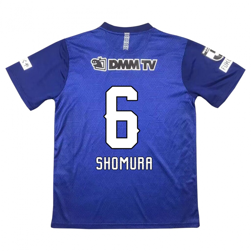 Niño Camiseta Tomoki Shomura #6 Azul Oscuro 1ª Equipación 2024/25 La Camisa México