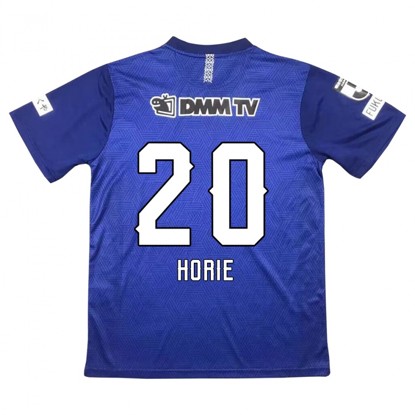 Niño Camiseta Hibiki Horie #20 Azul Oscuro 1ª Equipación 2024/25 La Camisa México