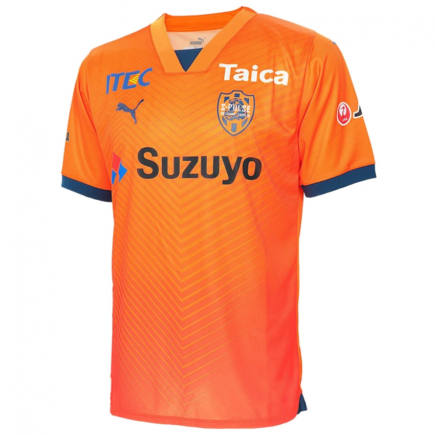 Niño Camiseta Ryota Hariu #34 Naranja Azul 1ª Equipación 2024/25 La Camisa México