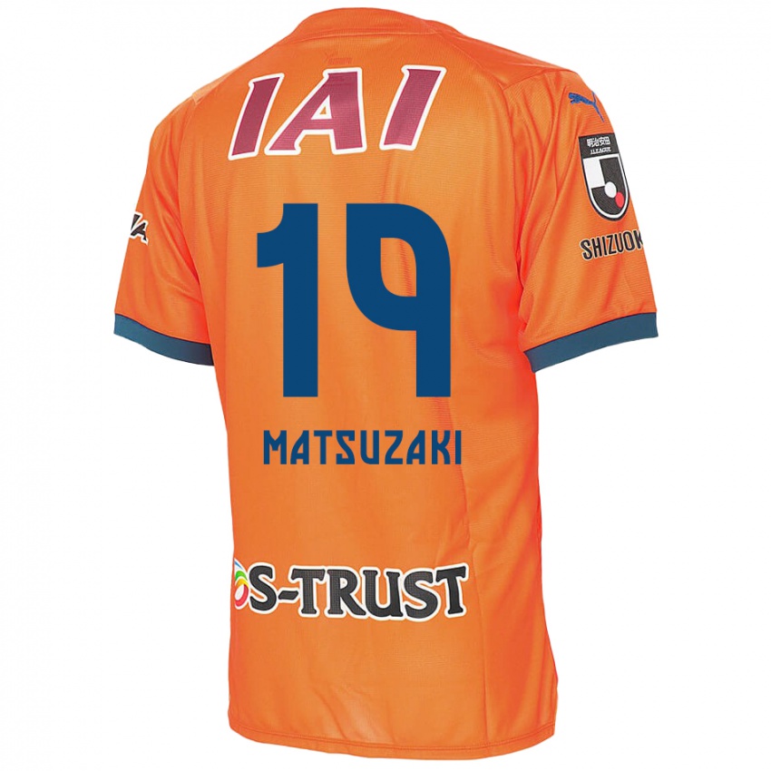 Niño Camiseta Kai Matsuzaki #19 Naranja Azul 1ª Equipación 2024/25 La Camisa México