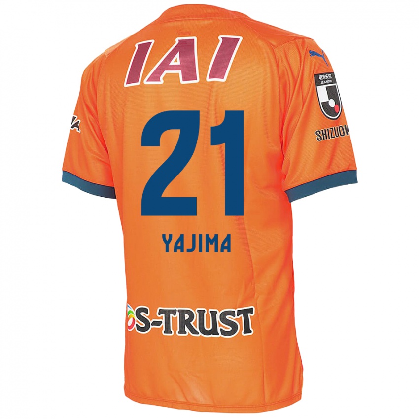 Niño Camiseta Shinya Yajima #21 Naranja Azul 1ª Equipación 2024/25 La Camisa México