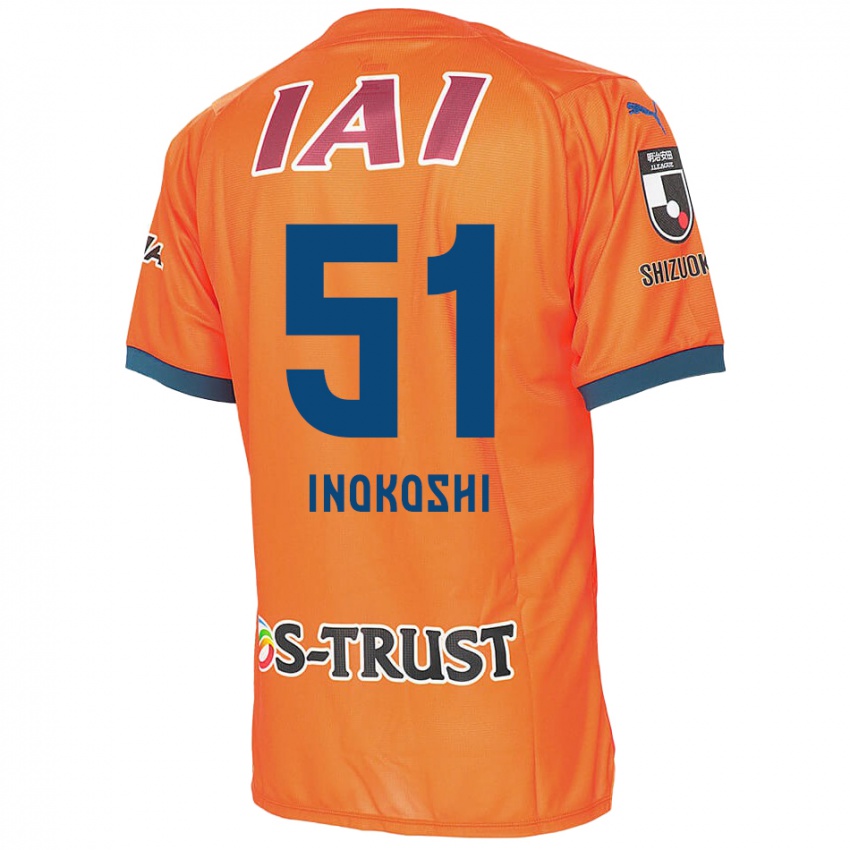 Niño Camiseta Yui Inokoshi #51 Naranja Azul 1ª Equipación 2024/25 La Camisa México