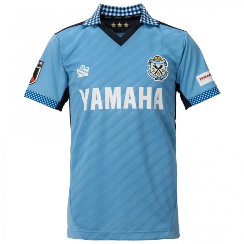 Niño Camiseta Aiga Mochinaga #32 Azul Negro 1ª Equipación 2024/25 La Camisa México