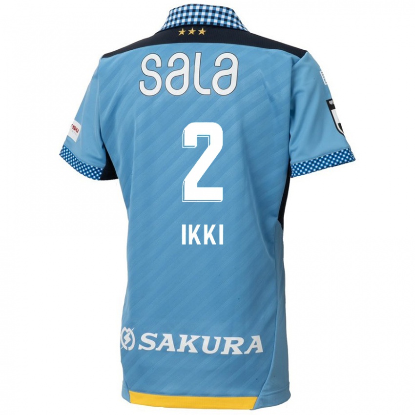 Niño Camiseta Ikki Kawasaki #2 Azul Negro 1ª Equipación 2024/25 La Camisa México