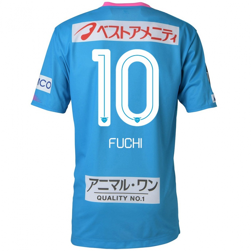 Niño Camiseta Fuchi Honda #10 Azul Rosado 1ª Equipación 2024/25 La Camisa México