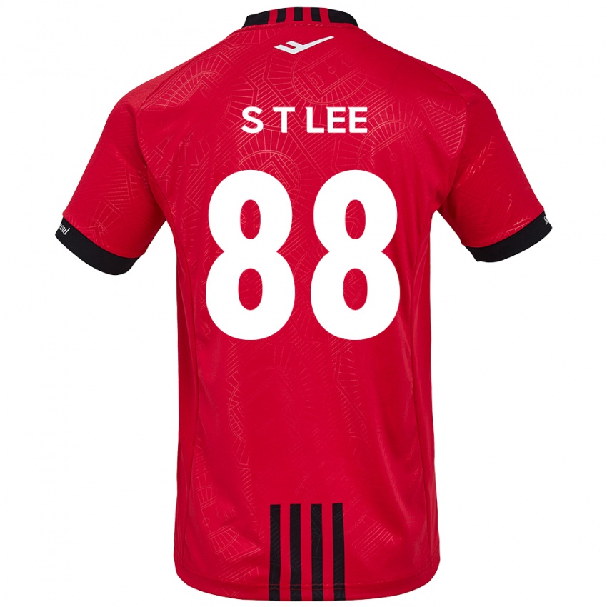 Niño Camiseta Tae-Seok Lee #88 Negro Rojo 1ª Equipación 2024/25 La Camisa México