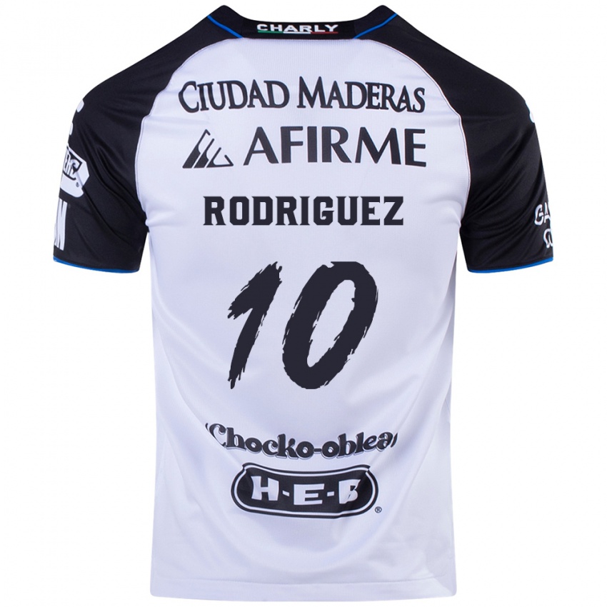 Niño Camiseta Lucas Rodríguez #10 Azul Negro 1ª Equipación 2024/25 La Camisa México