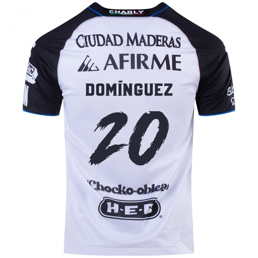 Niño Camiseta Misael Domínguez #20 Azul Negro 1ª Equipación 2024/25 La Camisa México