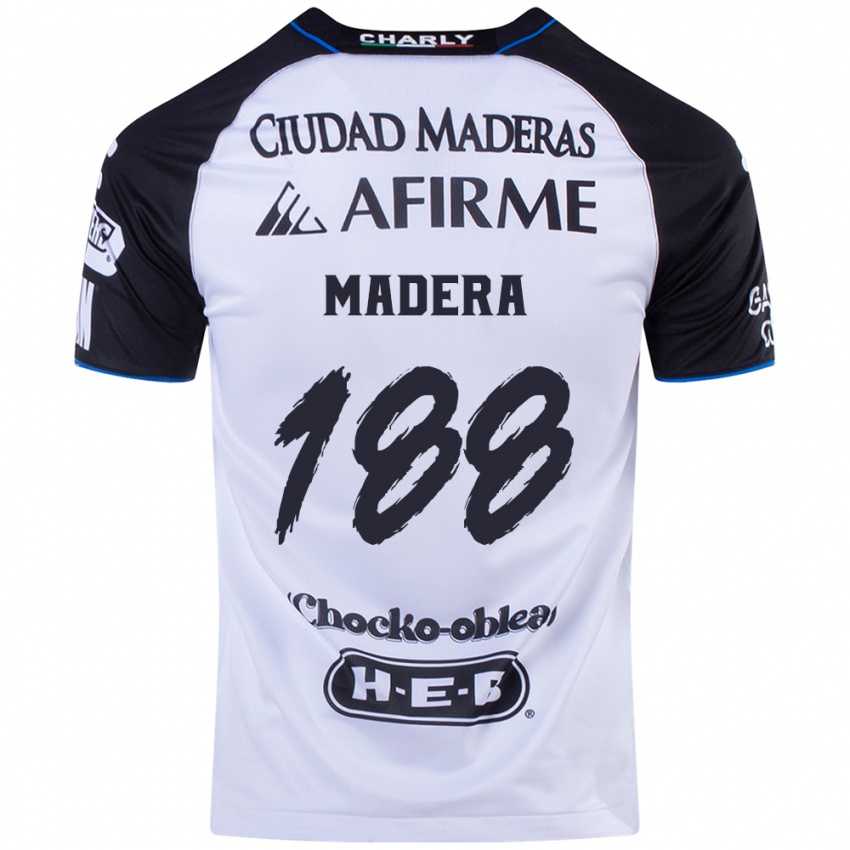 Niño Camiseta Héctor Madera #188 Azul Negro 1ª Equipación 2024/25 La Camisa México