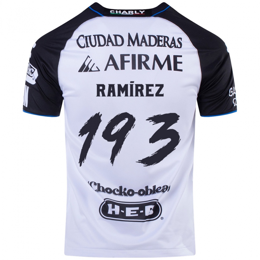 Niño Camiseta Ángel Ramírez #193 Azul Negro 1ª Equipación 2024/25 La Camisa México