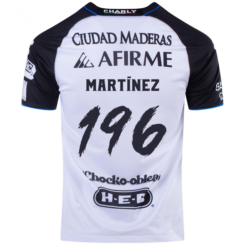 Niño Camiseta Diego Martínez #196 Azul Negro 1ª Equipación 2024/25 La Camisa México