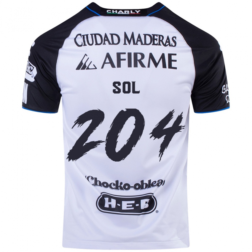 Niño Camiseta Martín Sol #204 Azul Negro 1ª Equipación 2024/25 La Camisa México