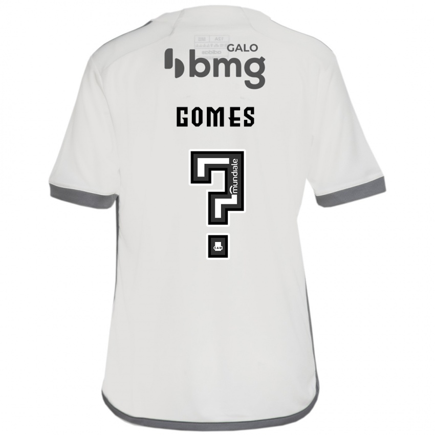 Niño Camiseta Fábio Gomes #0 Blanquecino 2ª Equipación 2024/25 La Camisa México