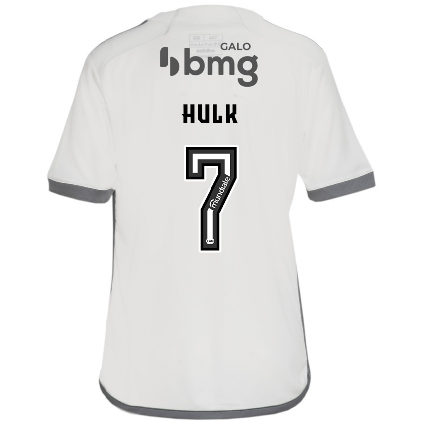 Niño Camiseta Hulk #7 Blanquecino 2ª Equipación 2024/25 La Camisa México